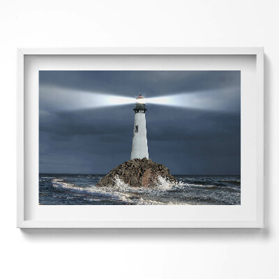 Obraz w ramie Latarnia morska