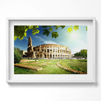 Obraz w ramie Rzymskie Koloseum