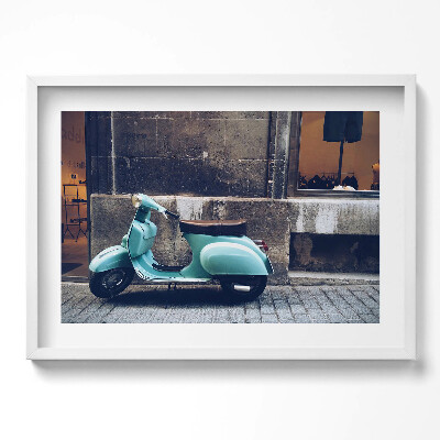 Obraz w ramie Skuter w Palma de Mallorca