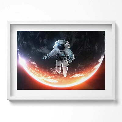 Obraz w ramie Astronauta w kosmosie