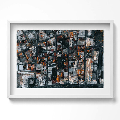 Obraz w ramie Widok z góry Limassol Cypr