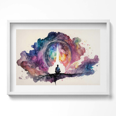 Obraz w ramie Medytacja styl życia