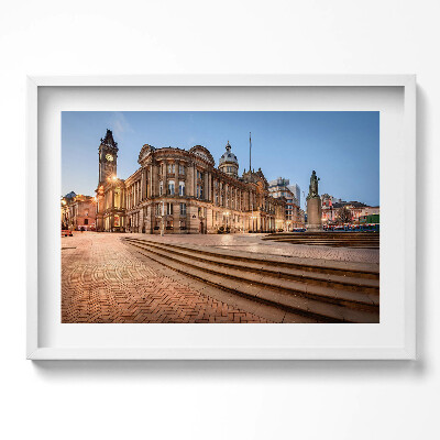Obraz w ramie Birmingham Town Hall Anglia