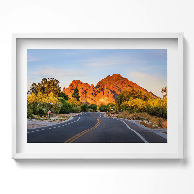 Obraz w ramie Widok na górę Camelback