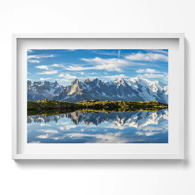 Obraz w ramie Dolina Chamonix, Alpy Francuskie