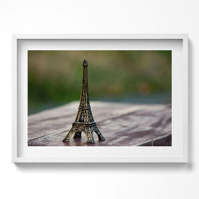 Obraz w ramie Wieża Eiffla pamiątka