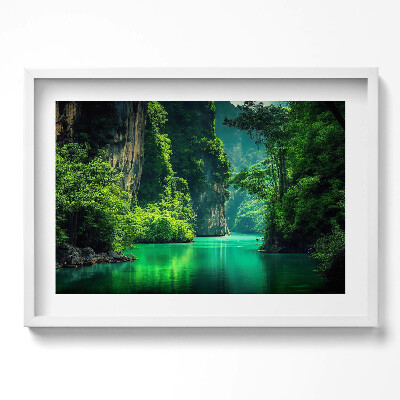 Obraz w ramie Podróż Tajlandia