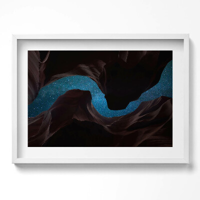 Obraz w ramie Gwieździste niebo