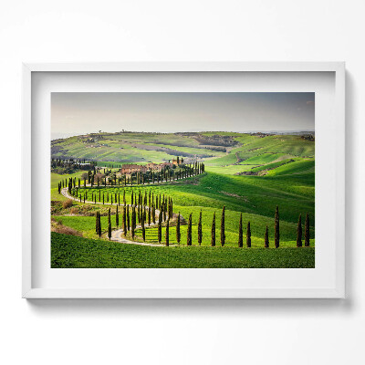 Obraz w ramie Pejzaż włoski klimat