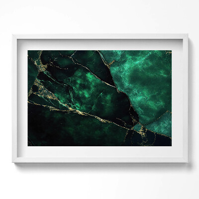 Obraz w ramie Tekstura kamienia glamour