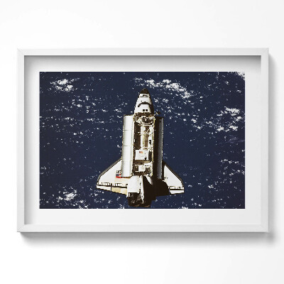 Obraz w ramie Statek kosmiczny NASA