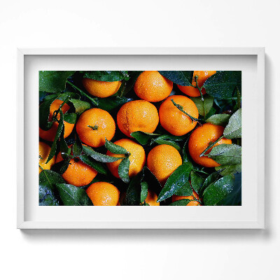 Obraz w ramie Dojrzałe włoskie pomarańcze