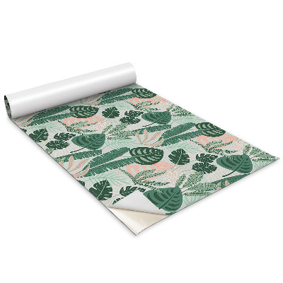 Samoprzylepna okleina Liście Boho wzór