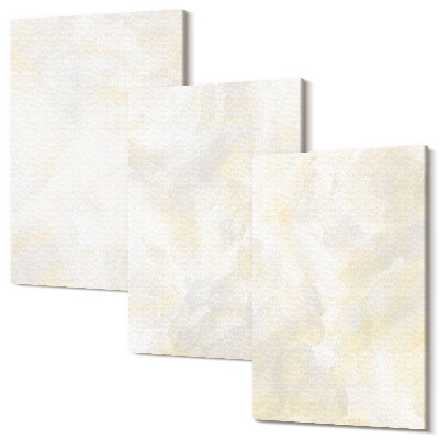 Zestaw obrazów 3 części tryptyk Jasne tekstury farby pociągięcia pędzlem design