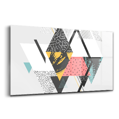 Obraz na szkle Geometryczny wzór