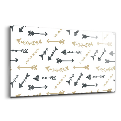 Obraz na szkle Geometryczny wzór hipsterski