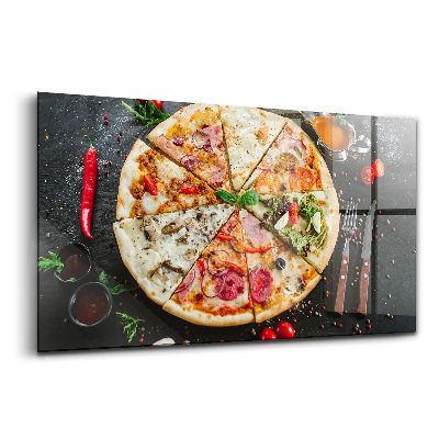 Fotoobraz na ścianę szklany Kultowa potrawa włoskiej kuchni