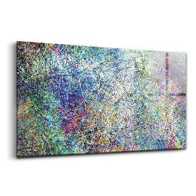 Foto-obraz szkło hartowane Ekspresja abstrakcja emocje