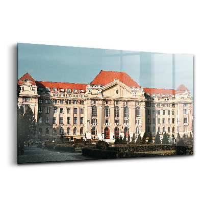 Obraz na szkle Uniwersytet w debreczyn