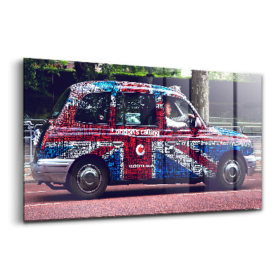 Obraz na szkle Brytyjski samochód