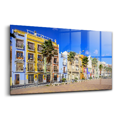 Obraz na szkle Miasto w costa blanca