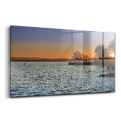 Obraz szklany Jezioro bodeńskie w Niemczech