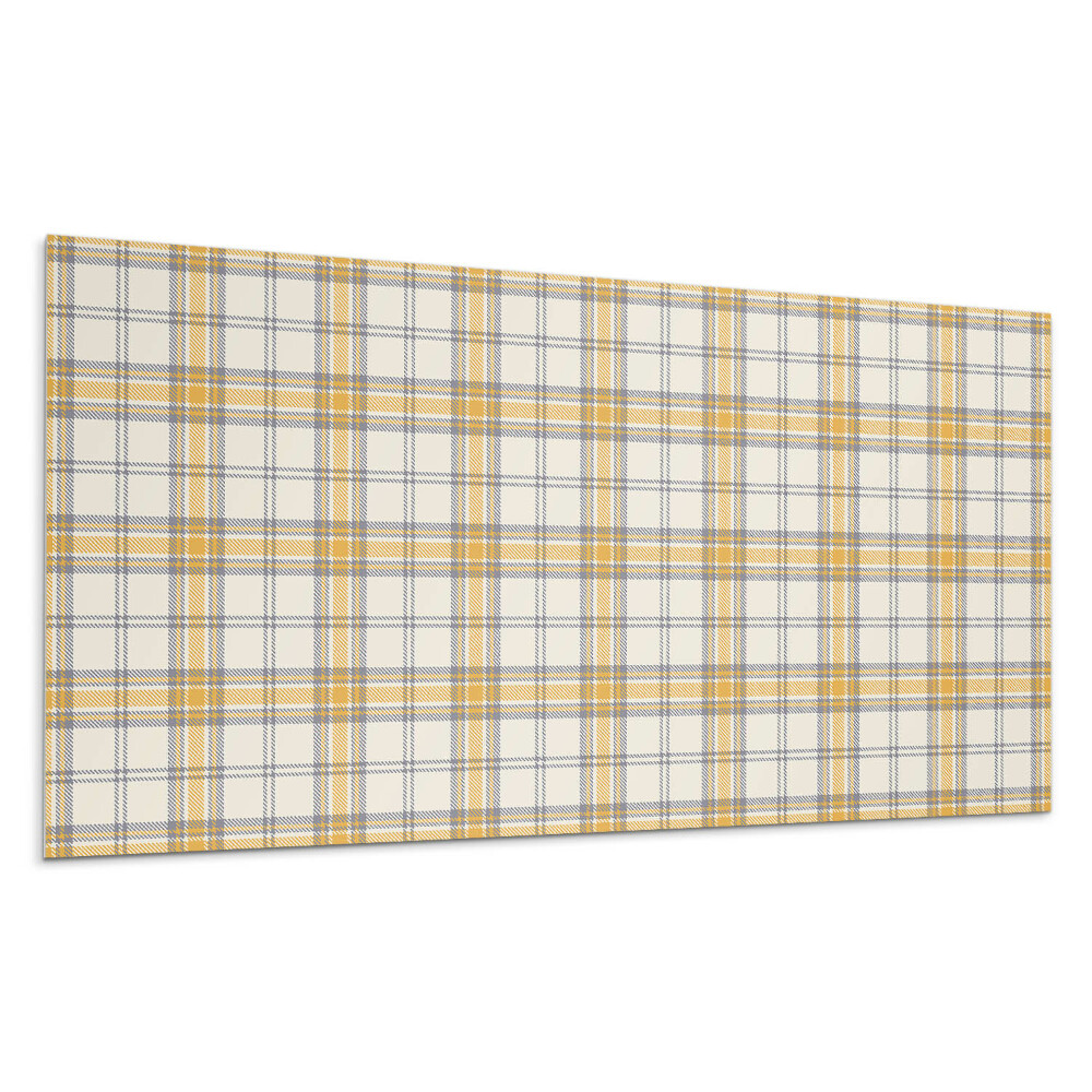 Panel na ścianę Wzór w kratkę z liniami