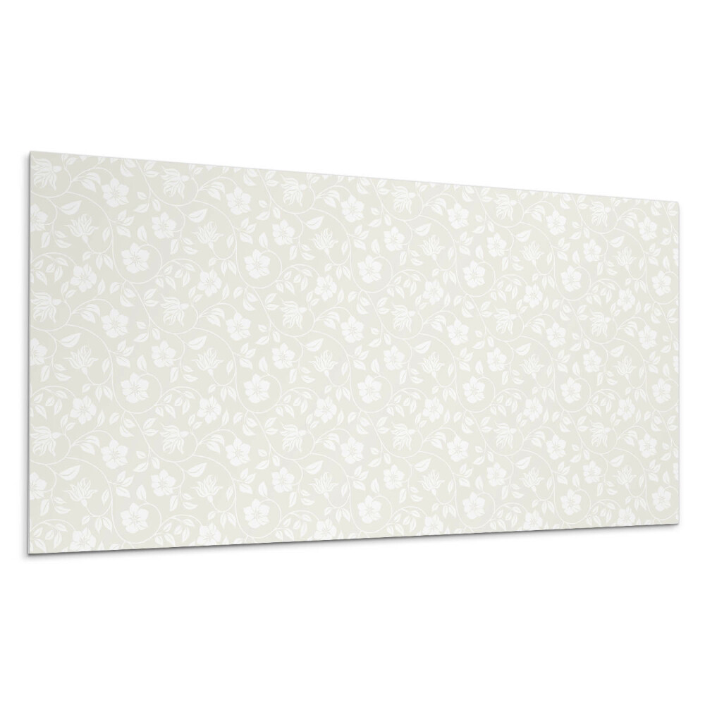 Płyta na ścianę Kwiatowy wzór na tle