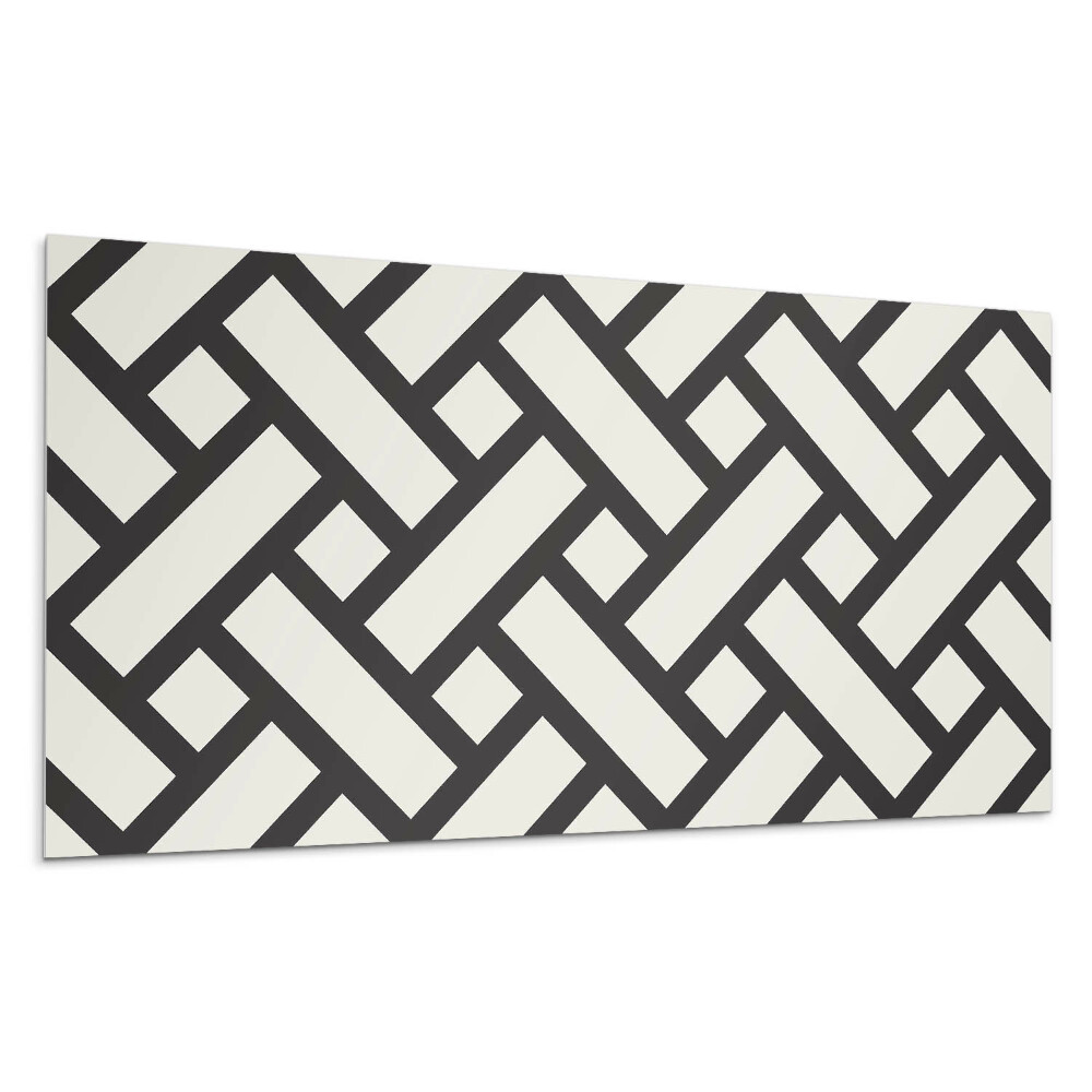 Płyta pcv na ścianę Spleciony wzór geometryczny