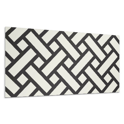 Płyta pcv na ścianę Spleciony wzór geometryczny