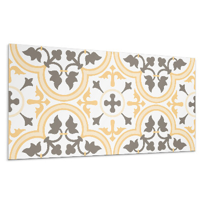 Panel na ścianę Wzór roślinny na tle