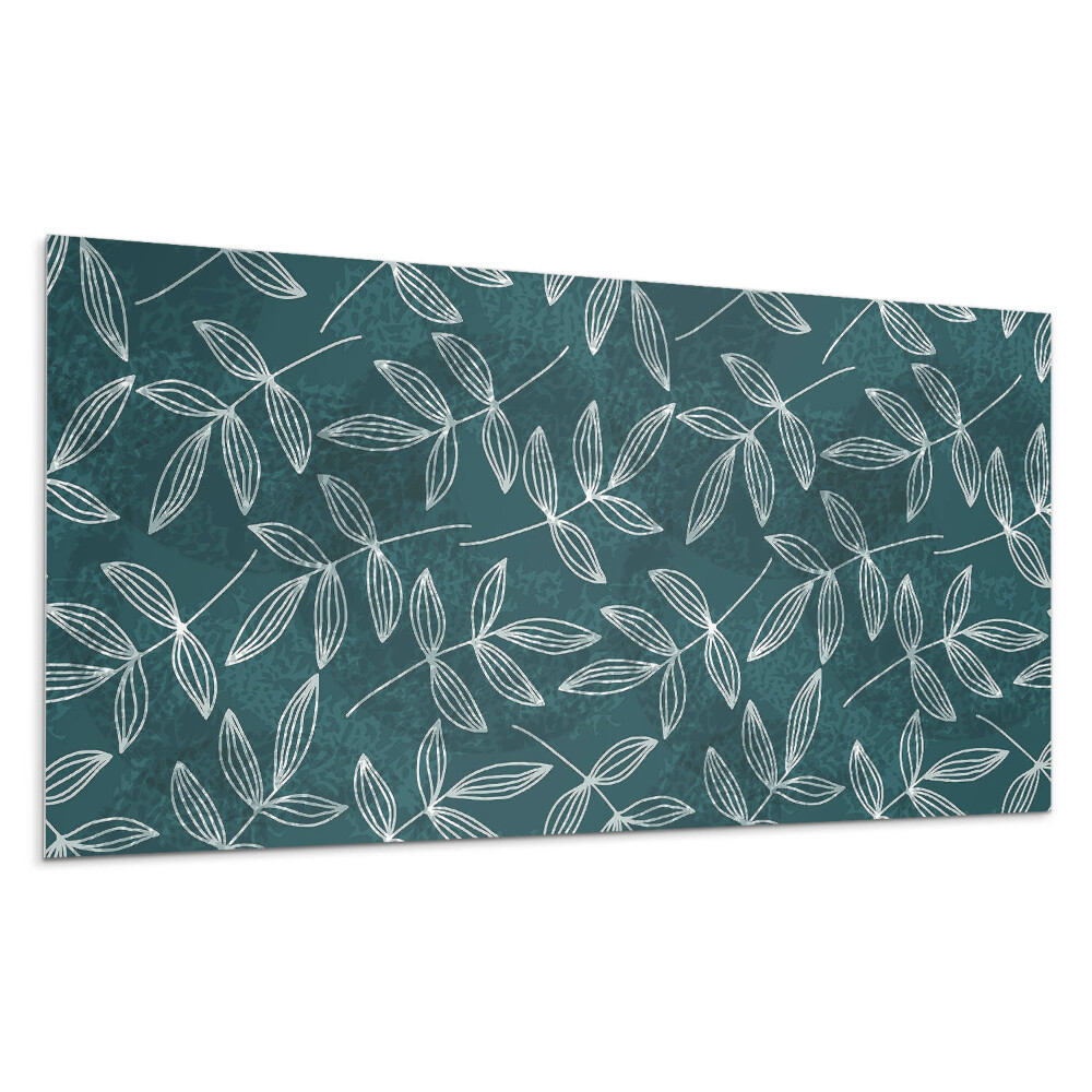 Płyta na ścianę Liście na tle tekstury