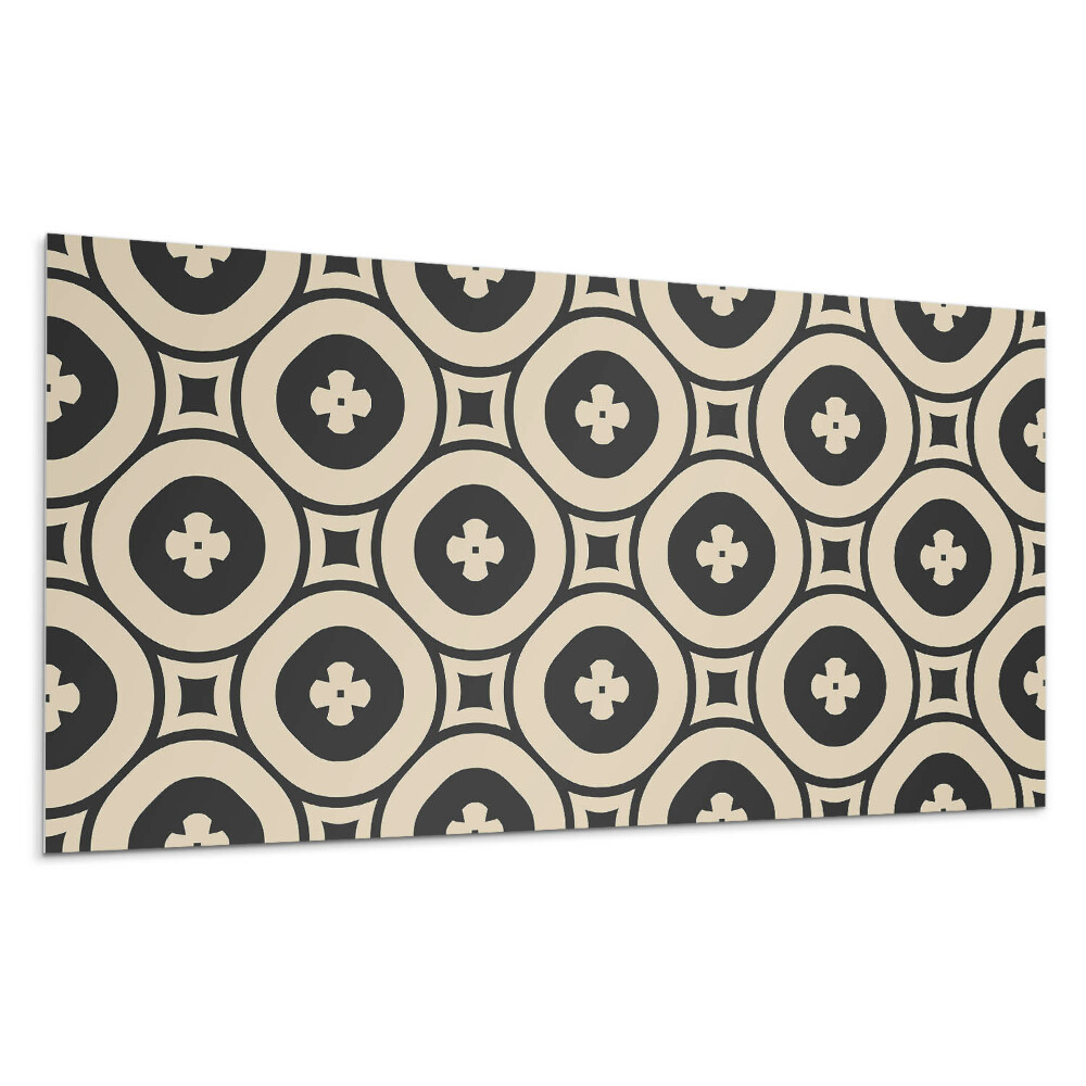 Panel ścienny Geometryczny wzór z kwadratami