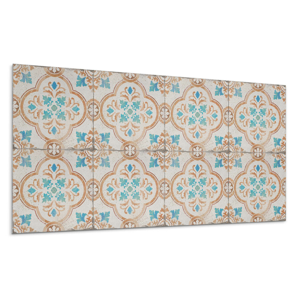 Płyta pcv na ścianę Motyw dekoracyjny z kwiatami