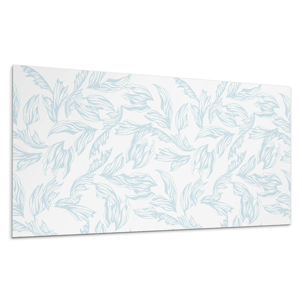 Płyta pcv na ścianę Delikatny wzór liści