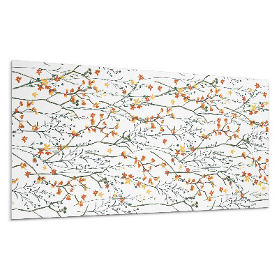 Panel ścienny Kwiatowy wzór na tle