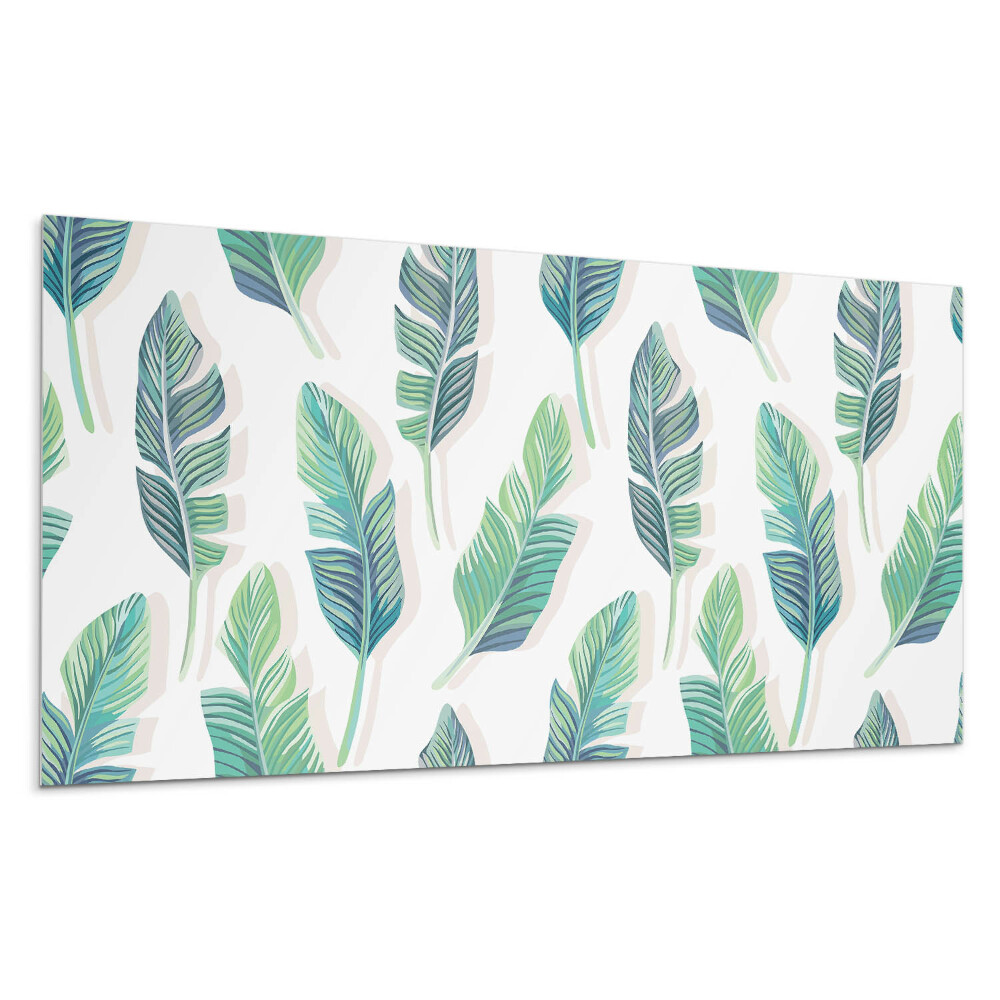 Panel pcv Wzór liści na tle