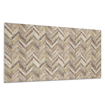 Panel na ścianę Wzór w jodełkę z desek