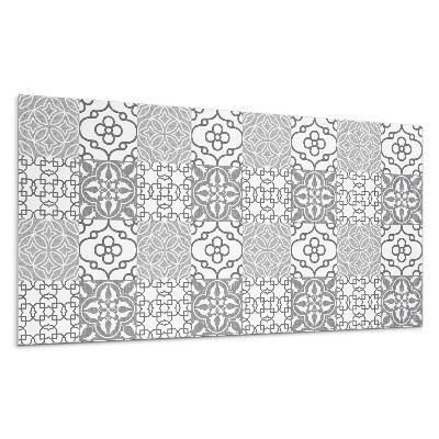 Płyta na ścianę Wzory geometryczne w układzie