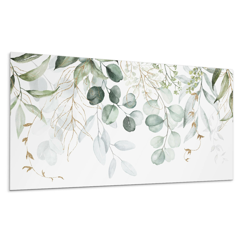 Panel ścienny Delikatne liście i gałęzie