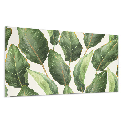 Panel pcv Liście w tropikalnym stylu