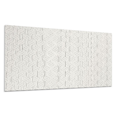 Panel na ścianę Fale w geometrycznym układzie