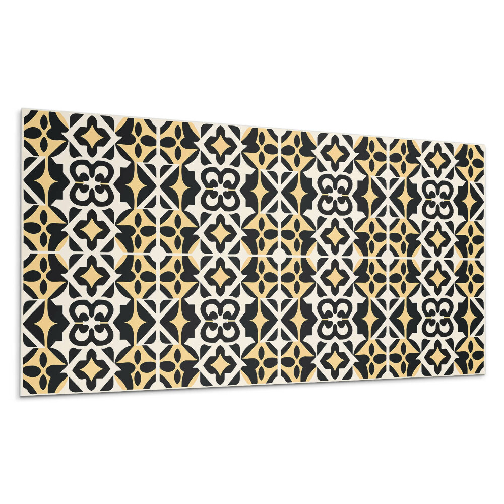 Panel ścienny Geometryczny wzór z motywami