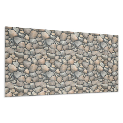 Panel pcv Wzór kamieni na tle