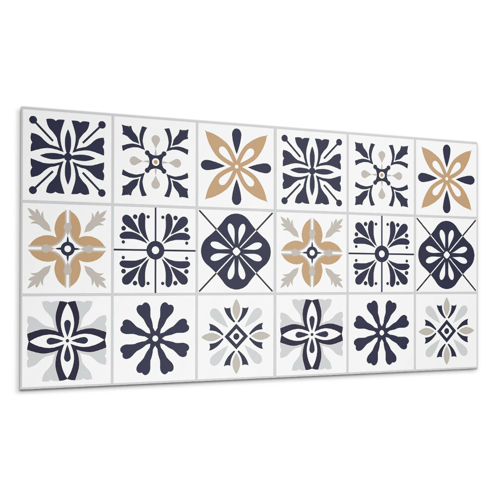 Panel na ścianę Wzory dekoracyjne w kaflach