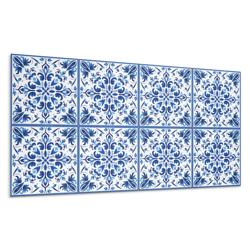 Panel pcv Kwiatowy wzór w symetrii