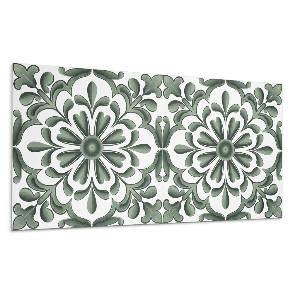 Panel ścienny Motyw roślinny w okręgu