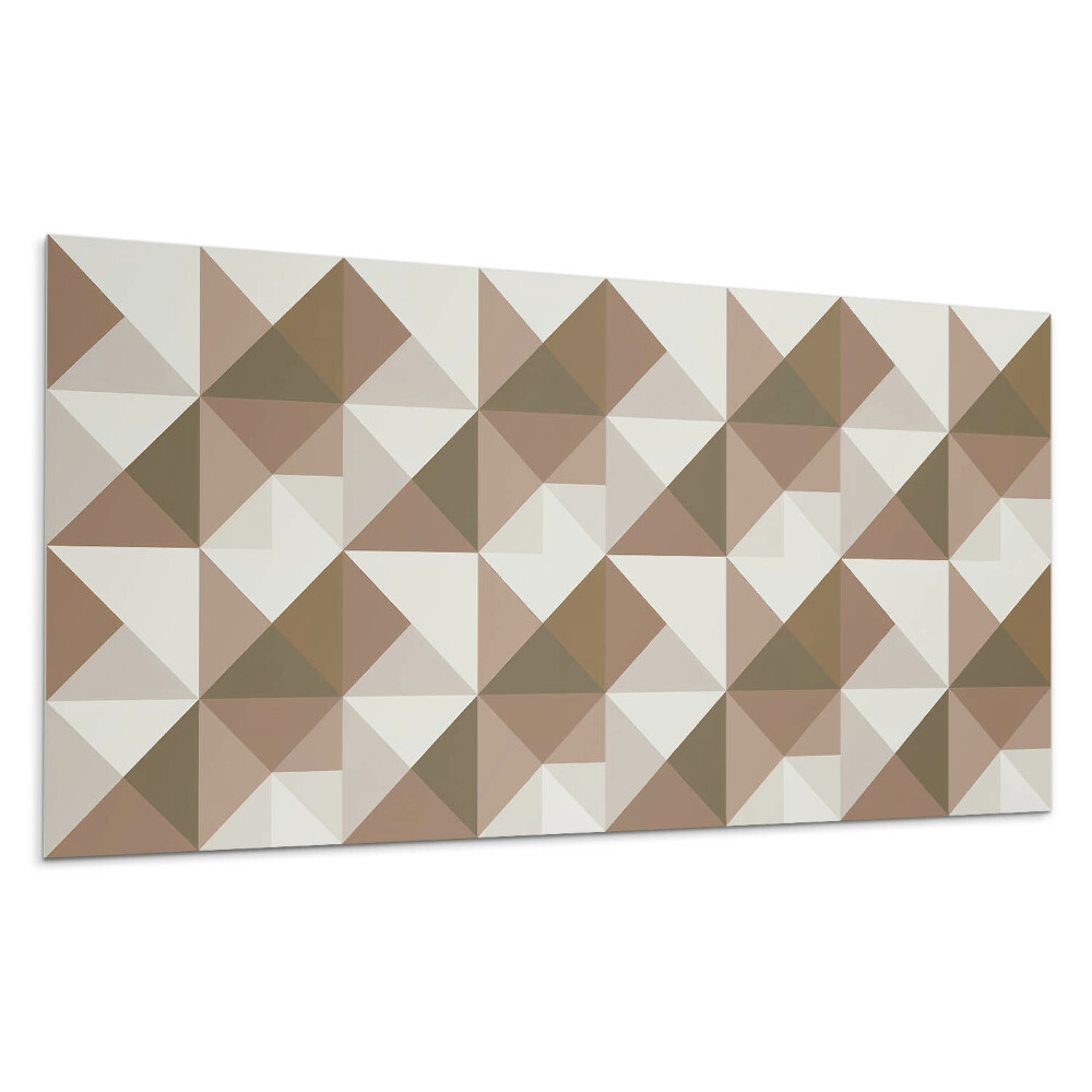 Płyta na ścianę Geometria w trójkątach