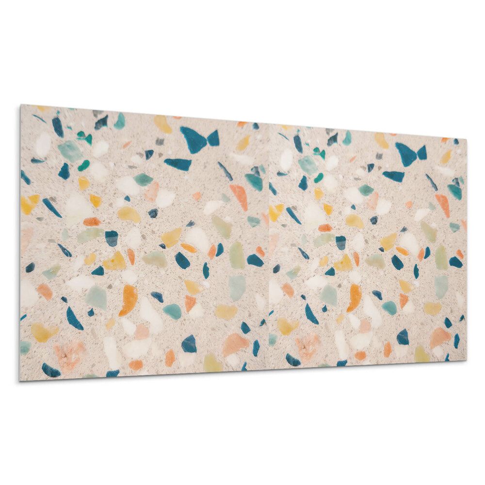 Panel pcv Wzór z kolorowymi fragmentami