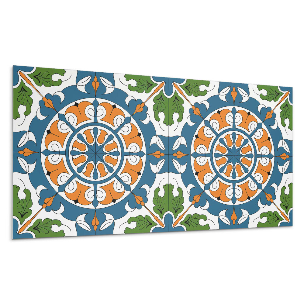 Panel pcv Wzór dekoracyjny z motywami roślinnymi